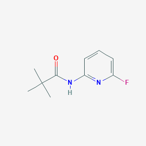 molecular formula C10H13FN2O B3332050 6-Fluoro-2-pivaloylaminopyridine CAS No. 86847-87-2