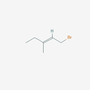 B3332057 (E)-1-Bromo-3-methyl-2-pentene CAS No. 869-72-7