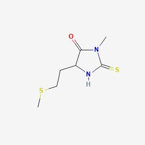 molecular formula C7H12N2OS2 B3332188 MTH-DL-Methionine CAS No. 877-49-6