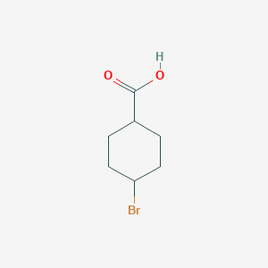 molecular formula C7H11BrO2 B3332477 4-Bromocyclohexane-1-carboxylic acid CAS No. 89892-96-6