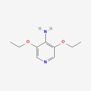 4-Pyridinamine, 3,5-diethoxy-
