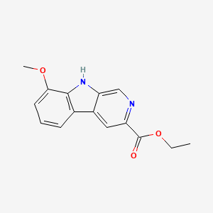 Ethyl 8-methoxy-9H-pyrido[3,4-b]indole-3-carboxylate