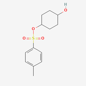 molecular formula C13H18O4S B3332786 4-Hydroxycyclohexyl 4-methylbenzenesulfonate CAS No. 92121-36-3