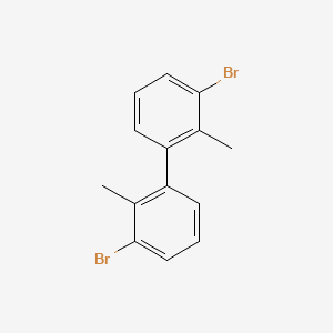 B3332793 3,3 inverted exclamation mark-Dibromo-2,2 inverted exclamation mark-dimethylbiphenyl CAS No. 92160-12-8