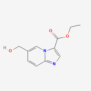 Ethyl 6-(hydroxymethyl)imidazo[1,2-a]pyridine-3-carboxylate