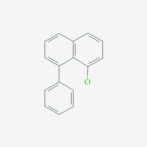 molecular formula C16H11Cl B3333018 1-Chloro-8-phenylnaphthalene CAS No. 940006-25-7