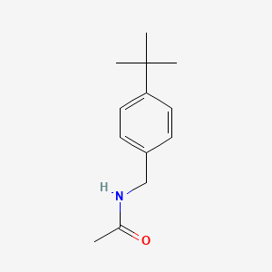 molecular formula C13H19NO B3333056 N-[(4-tert-butylphenyl)methyl]acetamide CAS No. 942433-35-4