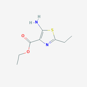 Ethyl 5-amino-2-ethyl-1,3-thiazole-4-carboxylate