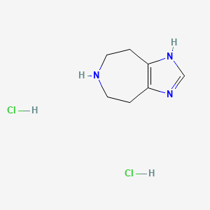 1H,4H,5H,6H,7H,8H-Imidazo[4,5-d]azepine 2HCl