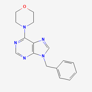 4-(9-benzyl-9H-purin-6-yl)morpholine