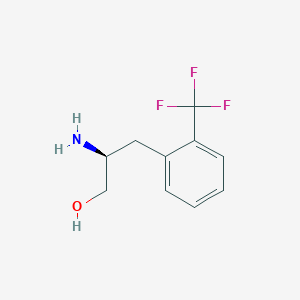 (S)-2-Amino-3-(2-(trifluoromethyl)phenyl)propan-1-ol
