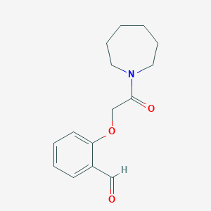2-(2-(Azepan-1-yl)-2-oxoethoxy)benzaldehyde