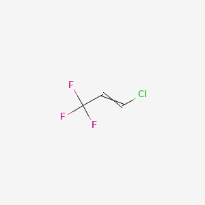 molecular formula C3H2ClF3 B3333474 1-Chloro-3,3,3-trifluoro-1-propene CAS No. 99728-16-2