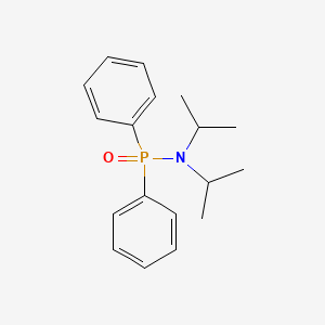molecular formula C18H24NOP B3333731 N,N-Diisopropyl-P,P-diphenylphosphinamide CAS No. 131173-04-1