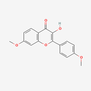 molecular formula C17H14O5 B3333740 7,4'-Dimethoxy-3-hydroxyflavone CAS No. 13198-99-7