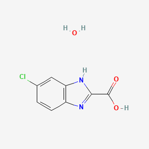 6-Chloro-1H-benzimidazole-2-carboxylic acid hydrate