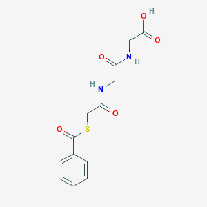 Glycine, N-[(benzoylthio)acetyl]glycyl-