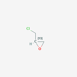 molecular formula C3H5ClO B3333792 2-(Chloromethyl)(213C)oxirane CAS No. 159301-45-8