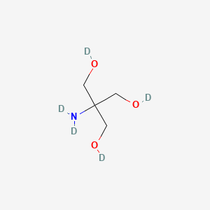 molecular formula C4H11NO3 B3333862 N,N-dideuterio-1,3-dideuteriooxy-2-(deuteriooxymethyl)propan-2-amine CAS No. 207802-44-6