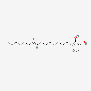 molecular formula C21H34O2 B3333982 3-(8-Pentadecenyl)catechol CAS No. 2764-91-2