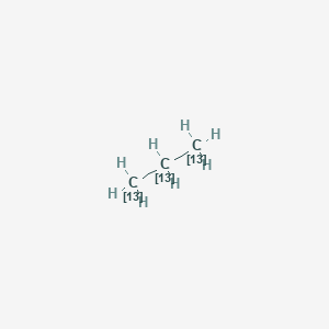 molecular formula C3H8 B3334121 Propane-13C3 CAS No. 344239-80-1
