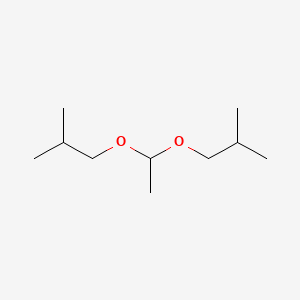 molecular formula C10H22O2 B3334262 Acetaldehyde di-isobutylacetal CAS No. 5669-09-0