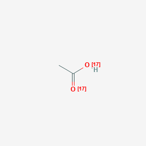 molecular formula C2H4O2<br>C2H4O2<br>CH3COOH B3334272 E260 CAS No. 57745-60-5