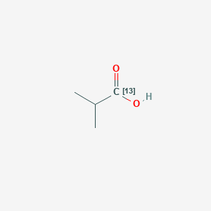 molecular formula C4H8O2 B3334303 2-methyl(113C)propanoic acid CAS No. 6228-78-0