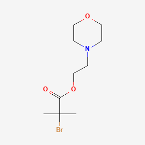 molecular formula C10H18BrNO3 B3334307 2-(4-Morpholino)ethyl 2-bromoisobutyrate CAS No. 627106-74-5
