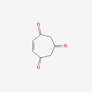 molecular formula C7H6O3 B3334317 Fumaryl acetone CAS No. 62966-21-6