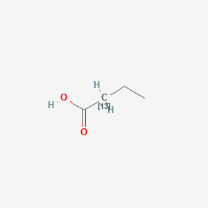 molecular formula C4H8O2 B3334367 (213C)butanoic acid CAS No. 68735-11-5