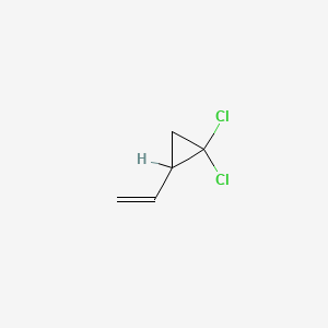 B3334376 1,1-Dichloro-2-vinylcyclopropane CAS No. 694-33-7