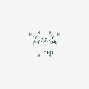 molecular formula C4H8 B3334396 Isobutylene-13C4 CAS No. 705948-00-1