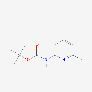 molecular formula C12H18N2O2 B3334458 tert-Butyl (4,6-dimethylpyridin-2-yl)carbamate CAS No. 848472-36-6