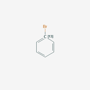 molecular formula C6H5B B3334478 Bromo(113C)cyclohexatriene CAS No. 86127-83-5