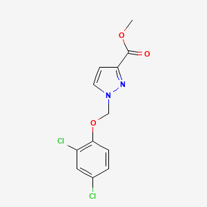 methyl 1-[(2,4-dichlorophenoxy)methyl]-1H-pyrazole-3-carboxylate