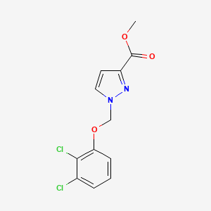 methyl 1-[(2,3-dichlorophenoxy)methyl]-1H-pyrazole-3-carboxylate