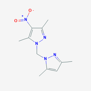 1-(3,5-Dimethyl-pyrazol-1-ylmethyl)-3,5-dimethyl-4-nitro-1H-pyrazole