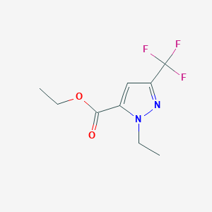 ethyl 1-ethyl-3-(trifluoromethyl)-1H-pyrazole-5-carboxylate