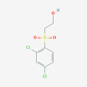 molecular formula C8H8Cl2O3S B3335186 2,4-Dichlorophenylsulfonylethanol CAS No. 107737-90-6