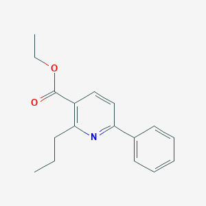 B3335247 6-Phenyl-2-propyl-3-pyridinecarboxylic acid ethyl ester CAS No. 1116572-41-8