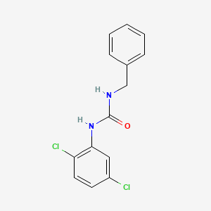 molecular formula C14H12Cl2N2O B3335580 1-Benzyl-3-(2,5-dichlorophenyl)urea CAS No. 13142-18-2