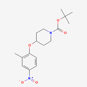 tert-Butyl 4-(2-methyl-4-nitrophenoxy)piperidine-1-carboxylate