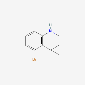 7-Bromo-1A,2,3,7B-tetrahydro-1H-cyclopropa[C]quinoline