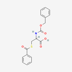 N-Carbobenzyloxy-S-benzoyl-L-cysteine