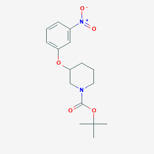 Tert-butyl 3-(3-nitrophenoxy)piperidine-1-carboxylate