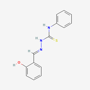 2-((2-Hydroxyphenyl)methylene)-N-phenylhydrazinecarbothioamide