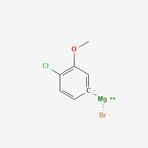 Magnesium, bromo(4-chloro-3-methoxyphenyl)-