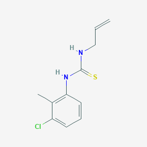 1-(3-Chloro-2-methylphenyl)-3-prop-2-enylthiourea