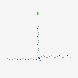molecular formula C25H54BN B3336046 Methyltrioctylammonium borohydride CAS No. 17083-38-4